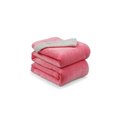 L-Baiet 108 x 90 in. Sherpa King Blanket, Pink - 100 Percent Polyester 9178-K PINK